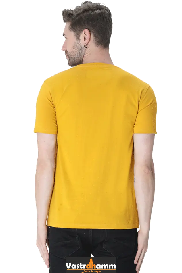 Maa Durga Glory Round Neck Half Sleeve Classic T-Shirts for Men Vastrdhamm