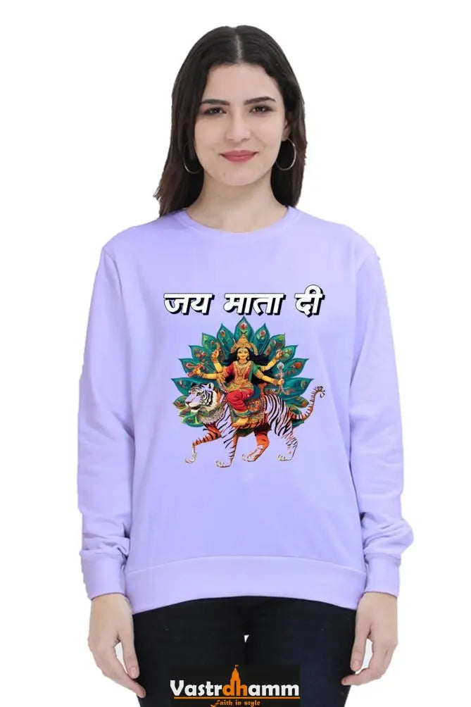 Maa Durga PowerSweatshirt T-Shirts for Women Vastrdhamm