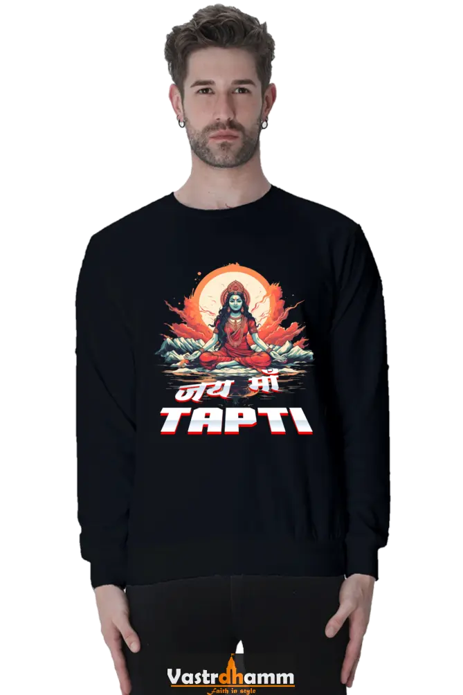 Maa Durga Protector Sweatshirt T-Shirts for Men Vastrdhamm