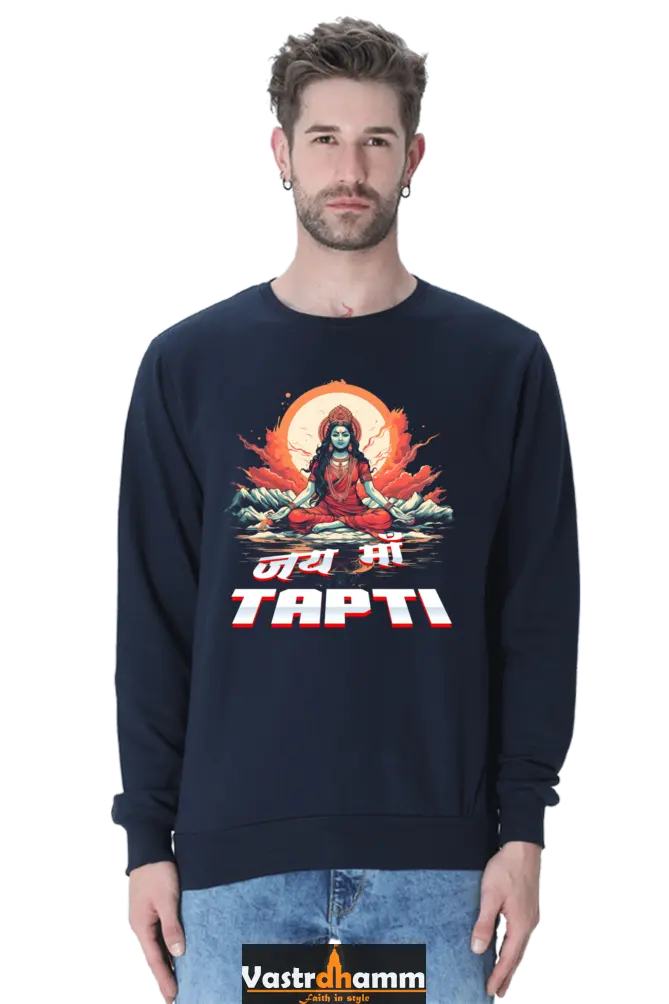 Maa Durga Protector Sweatshirt T-Shirts for Men Vastrdhamm