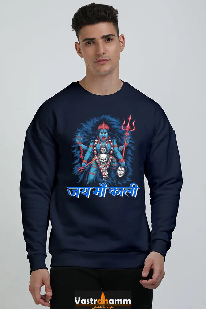 Maa Durga Spirit Oversized Sweatshirt T-Shirts for Men Vastrdhamm