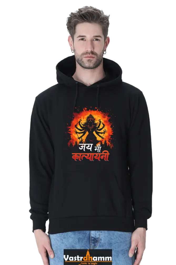 Maa Durga Strength Hoodie Sweatshirt T-Shirts for Men Vastrdhamm