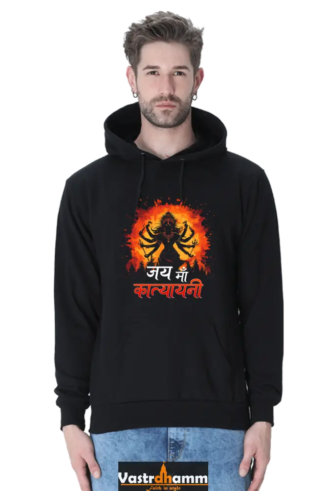 Maa Durga Strength Hoodie Sweatshirt T-Shirts for Men Vastrdhamm