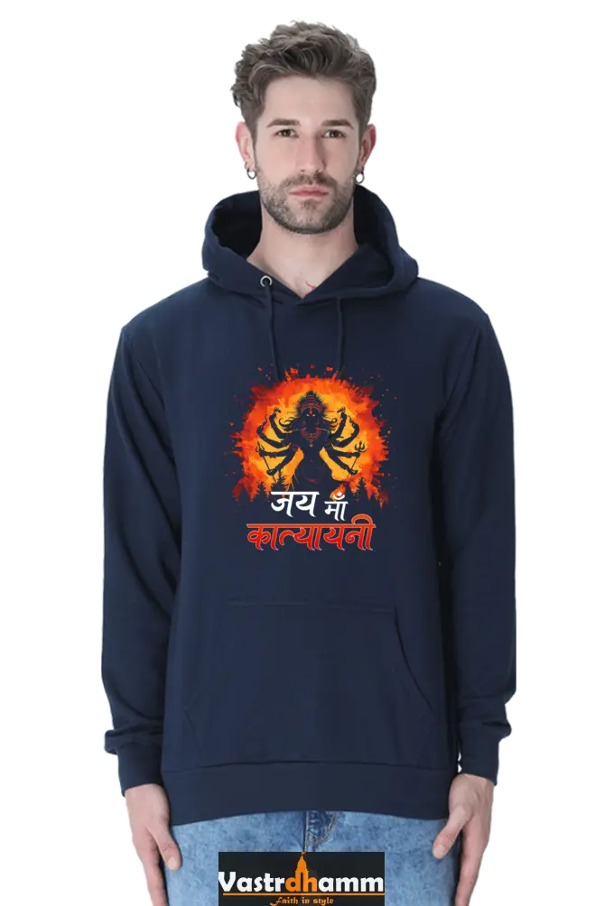 Maa Durga Strength Hoodie Sweatshirt T-Shirts for Men Vastrdhamm