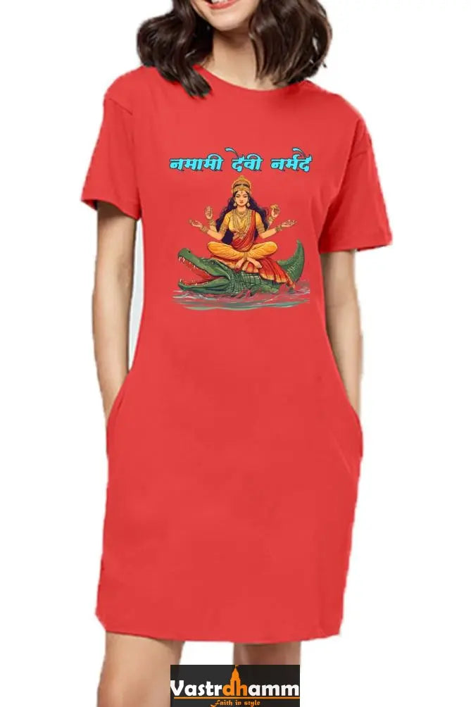 Maa Durga VictoryT-Shirts Dress for Women Vastrdhamm