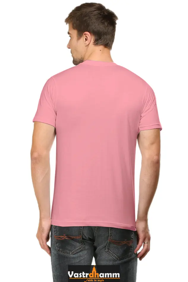 Maa Durga Warrior Round Neck Half Sleeve Classic T-Shirts for Men Vastrdhamm