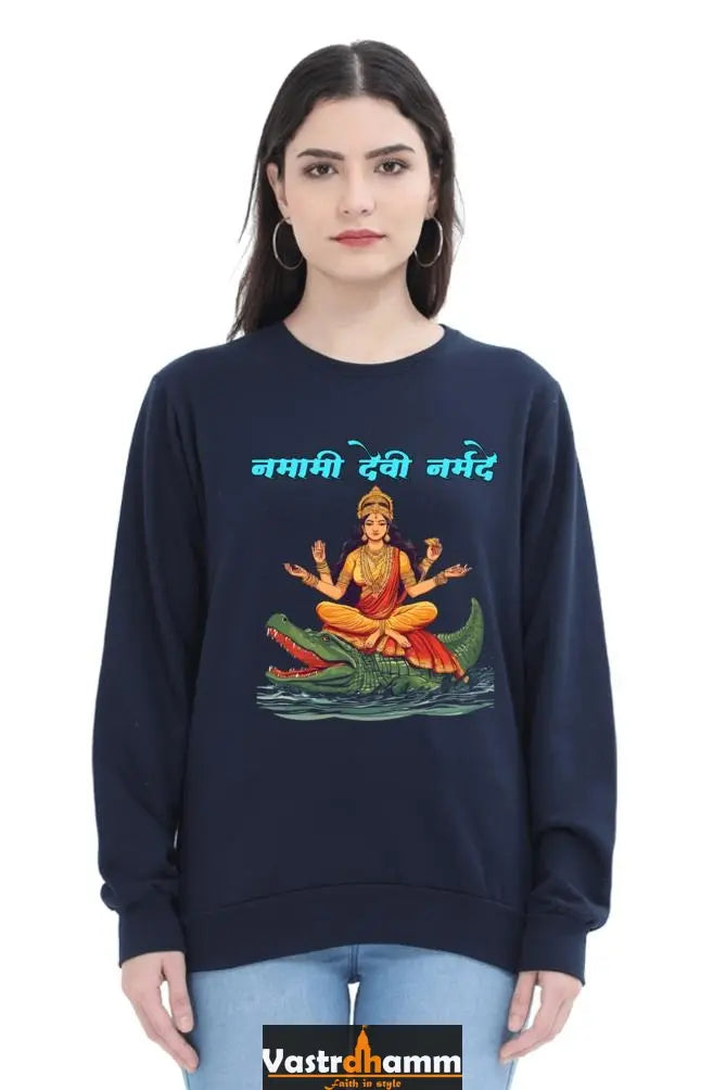 Maa Durga WarriorSweatshirt T-Shirts for Women Vastrdhamm