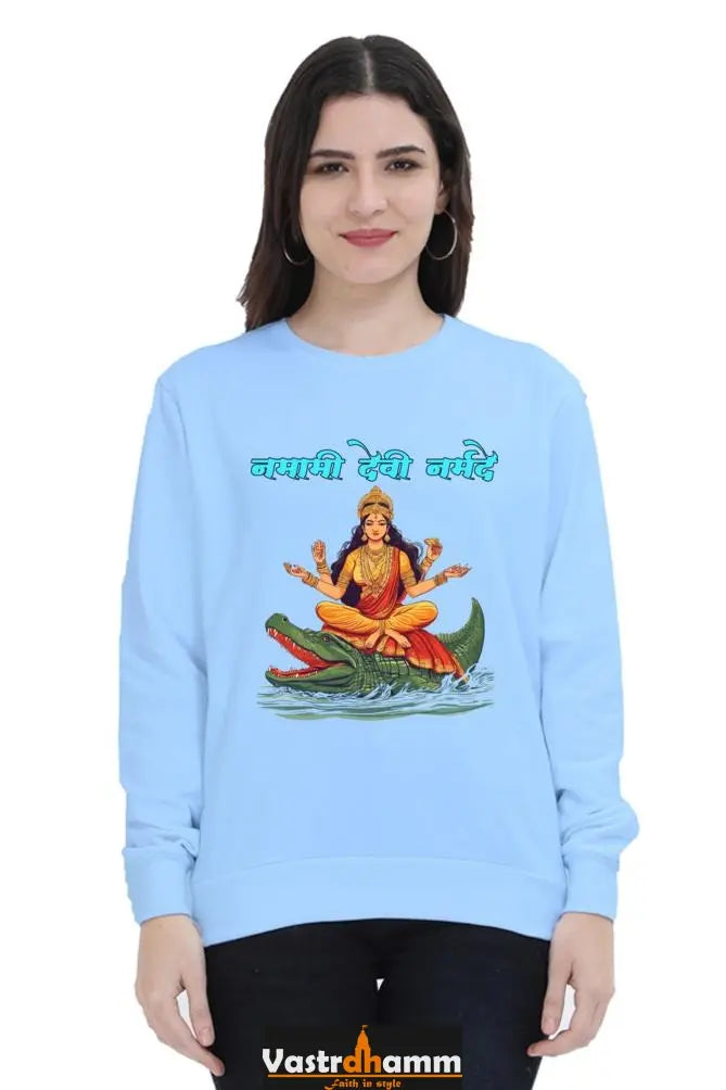 Maa Durga WarriorSweatshirt T-Shirts for Women Vastrdhamm