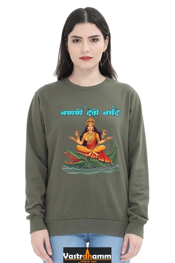 Maa Durga WarriorSweatshirt T-Shirts for Women Vastrdhamm