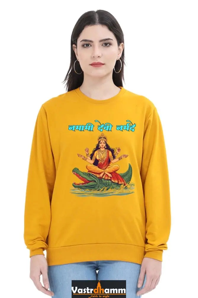 Maa Durga WarriorSweatshirt T-Shirts for Women Vastrdhamm