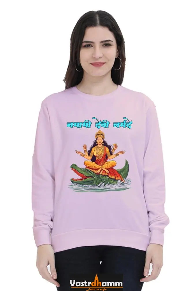 Maa Durga WarriorSweatshirt T-Shirts for Women Vastrdhamm