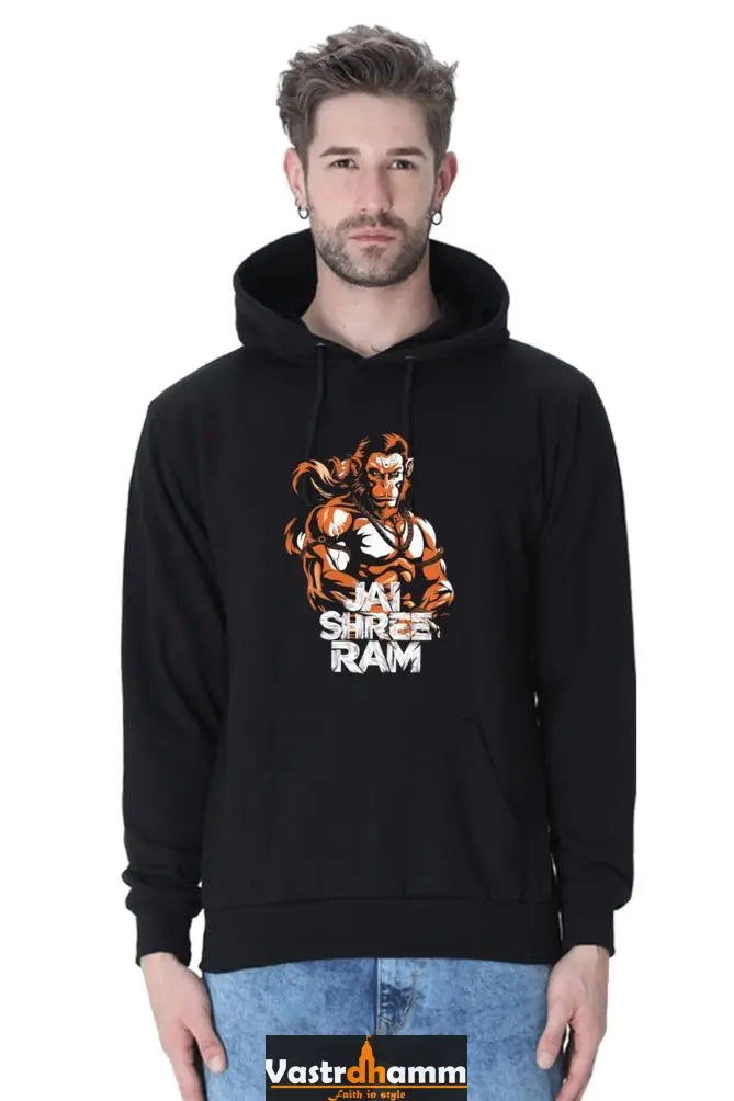 Majestic Hanuman Ji Hoodie Sweatshirt Vastrdhamm