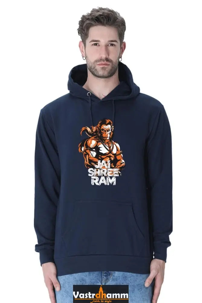 Majestic Hanuman Ji Hoodie Sweatshirt Vastrdhamm