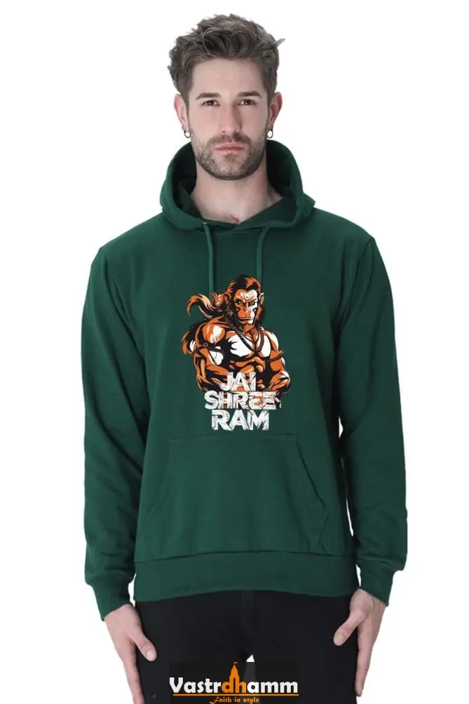 Majestic Hanuman Ji Hoodie Sweatshirt Vastrdhamm