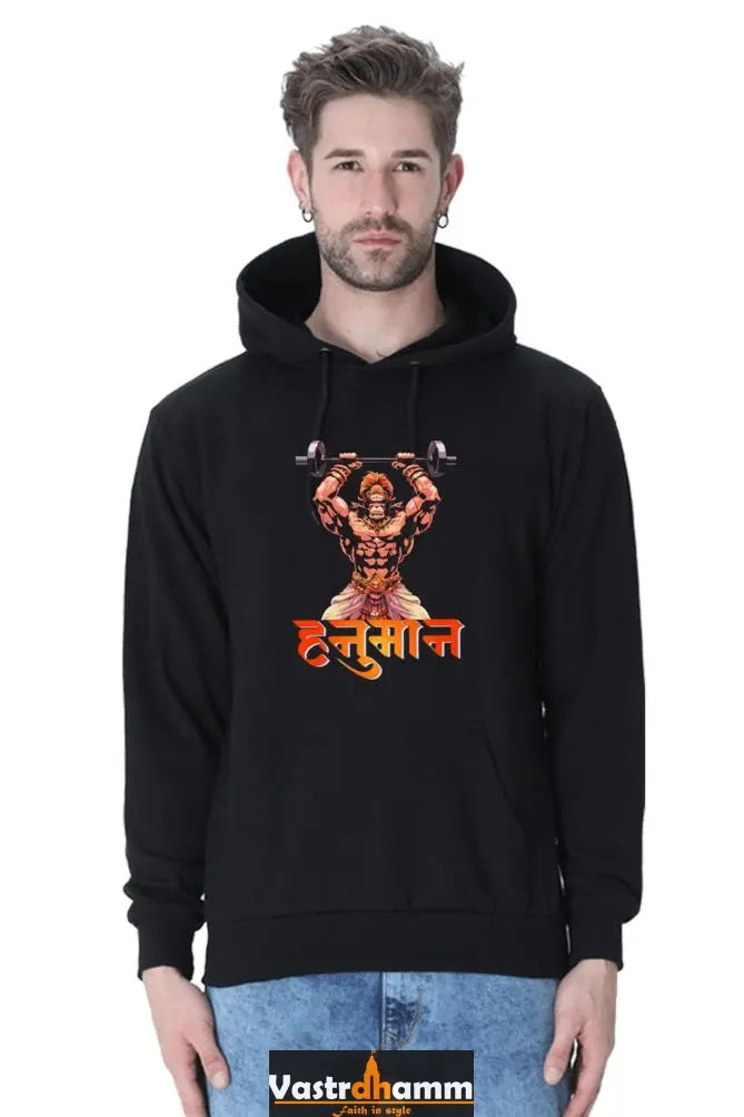 Mighty Hanuman Ji Hoodie Sweatshirt Vastrdhamm