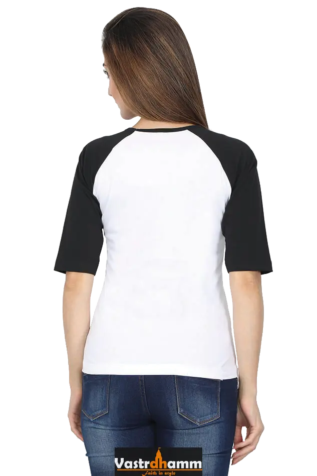 National Hero Raglan Full Sleeve T-Shirts for Women Vastrdhamm