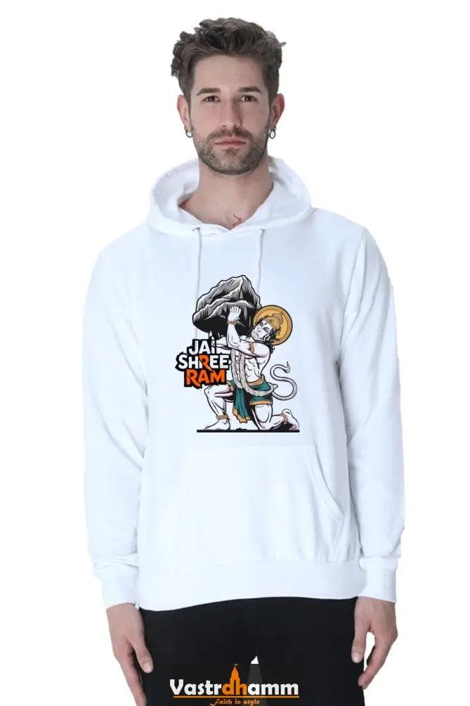 Radiant Hanuman Ji Hoodie Sweatshirt Vastrdhamm