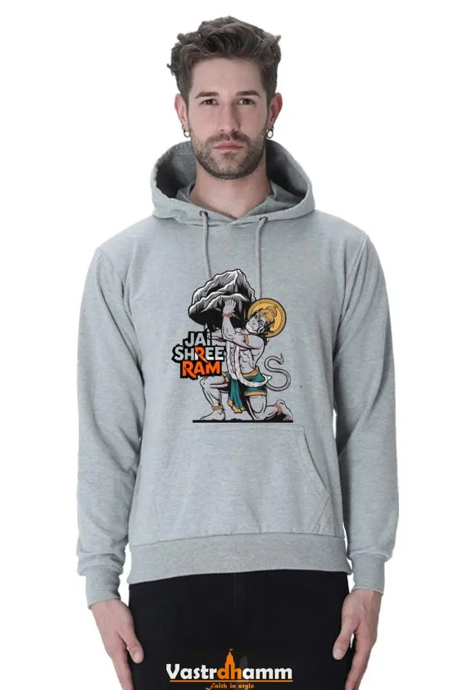 Radiant Hanuman Ji Hoodie Sweatshirt Vastrdhamm