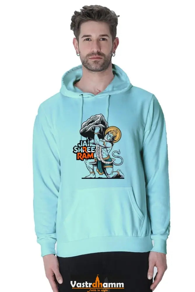 Radiant Hanuman Ji Hoodie Sweatshirt Vastrdhamm