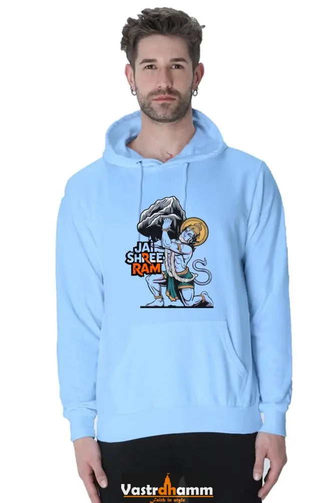 Radiant Hanuman Ji Hoodie Sweatshirt Vastrdhamm