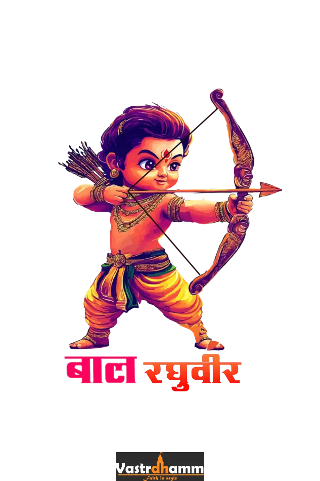 Ram Ji Ayodhya Pride Hoodie Sweatshirt  T-Shirts for Boy Vastrdhamm