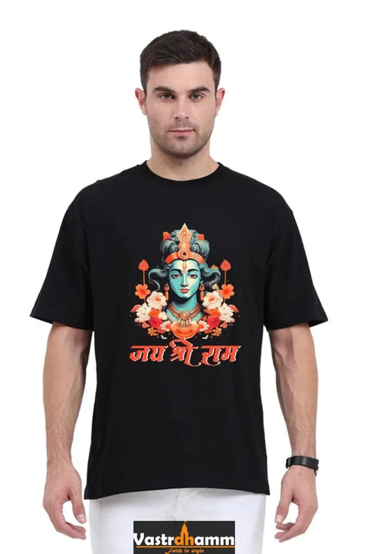 Ram Ji Dharma Protector Oversized Classic T-Shirts  for Men Vastrdhamm