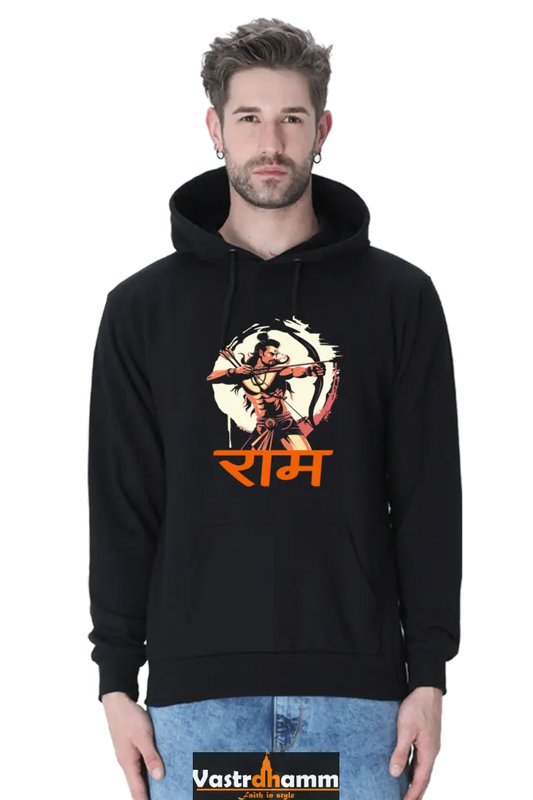 Ram Ji Divine Grace Hoodie Sweatshirt T-Shirts  for Men Vastrdhamm