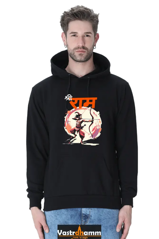 Ram Ji Eternal Dharma Hoodie Sweatshirt T-Shirts  for Men Vastrdhamm