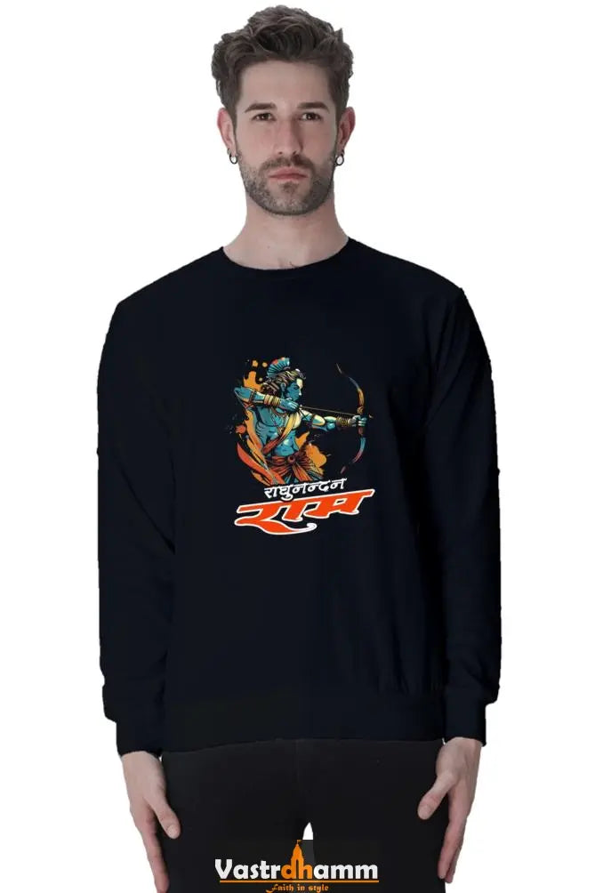 Ram Ji Eternal Dharma Sweatshirt T-Shirts  for Men Vastrdhamm