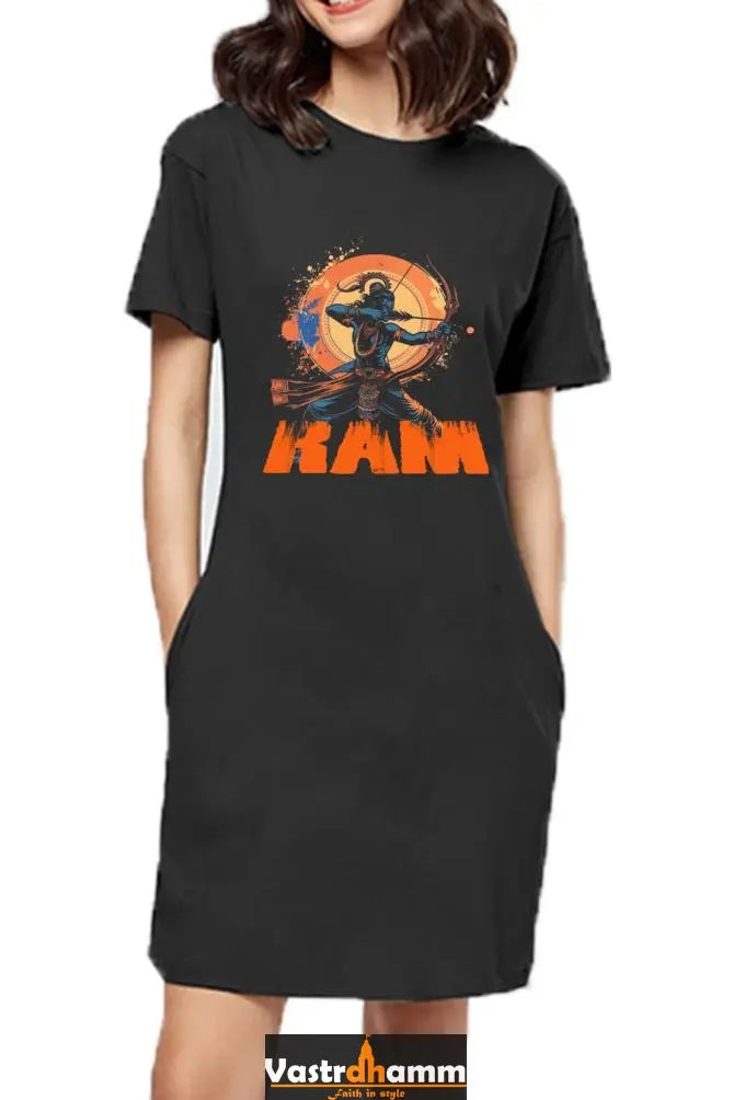 Ram Ji Maryada Purushottam T-Shirts Dress for Women Vastrdhamm