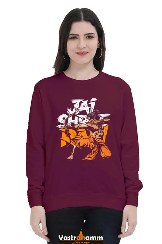 Ram Ji Ramayana Legacy Sweatshirt T-Shirts for Women Vastrdhamm