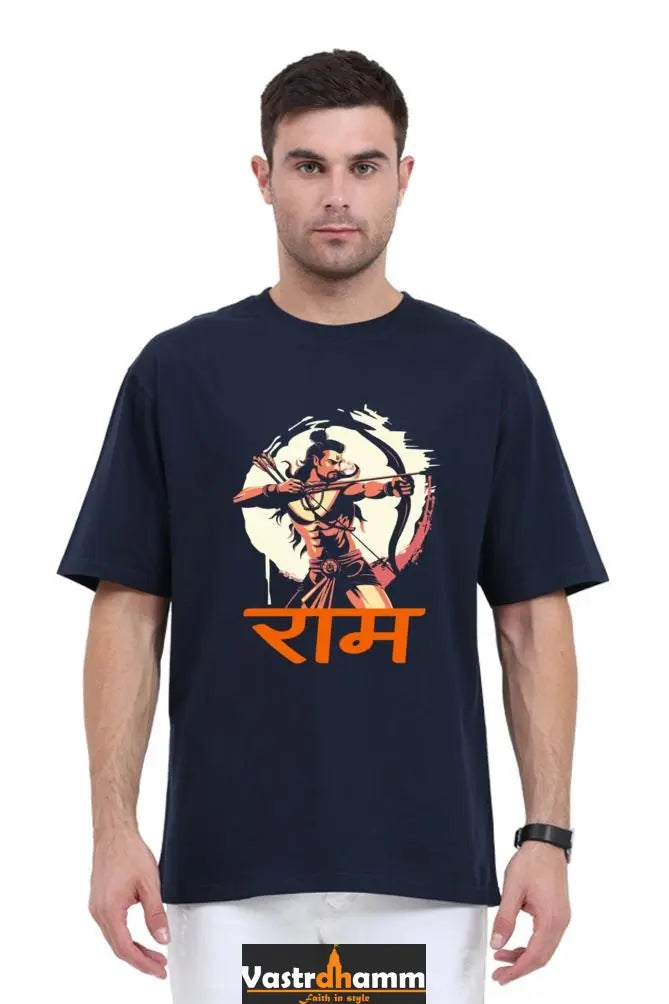 Ram Ji Sita Ram Oversized Classic T-Shirts  for Men Vastrdhamm