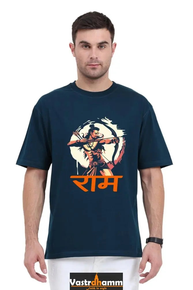 Ram Ji Sita Ram Oversized Classic T-Shirts  for Men Vastrdhamm