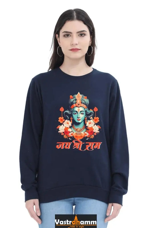 Ram Ji Sita Ram Sweatshirt T-Shirts for Women Vastrdhamm