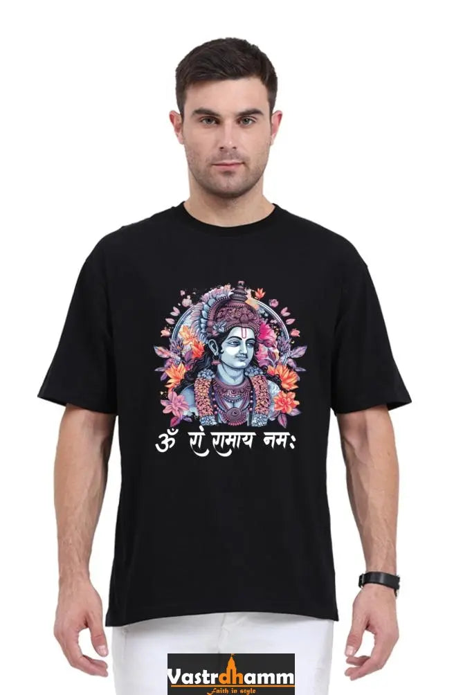 Ram Ji Victory Oversized Classic T-Shirts  for Men Vastrdhamm