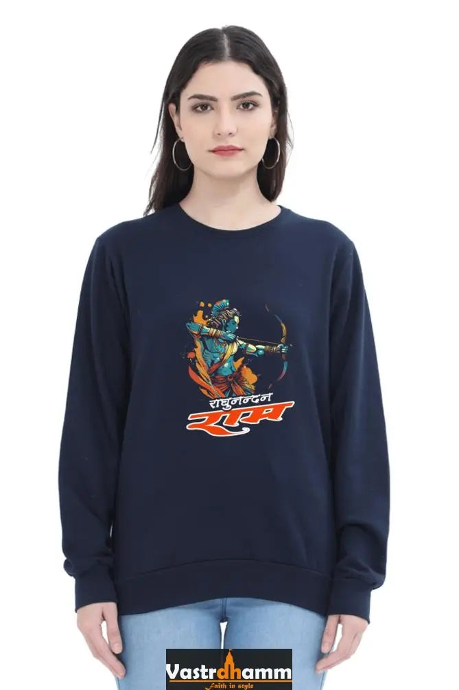 Ram Ji Victory Sweatshirt T-Shirts for Women Vastrdhamm