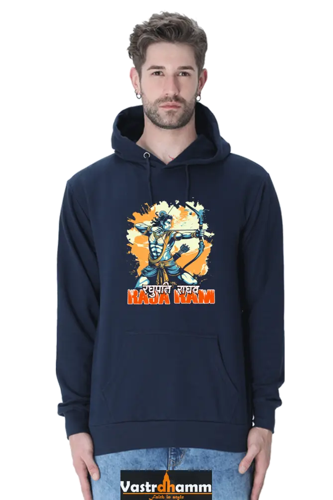 Ram Ji Warrior Spirit Hoodie Sweatshirt T-Shirts  for Men Vastrdhamm