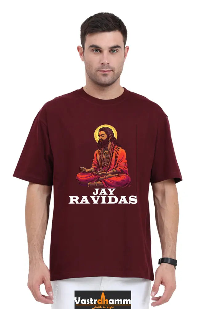 Ravidas Jayanti Blessings Oversized Classic T-Shirts for Men Vastrdhamm