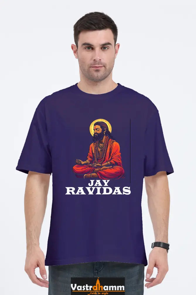 Ravidas Jayanti Blessings Oversized Classic T-Shirts for Men Vastrdhamm