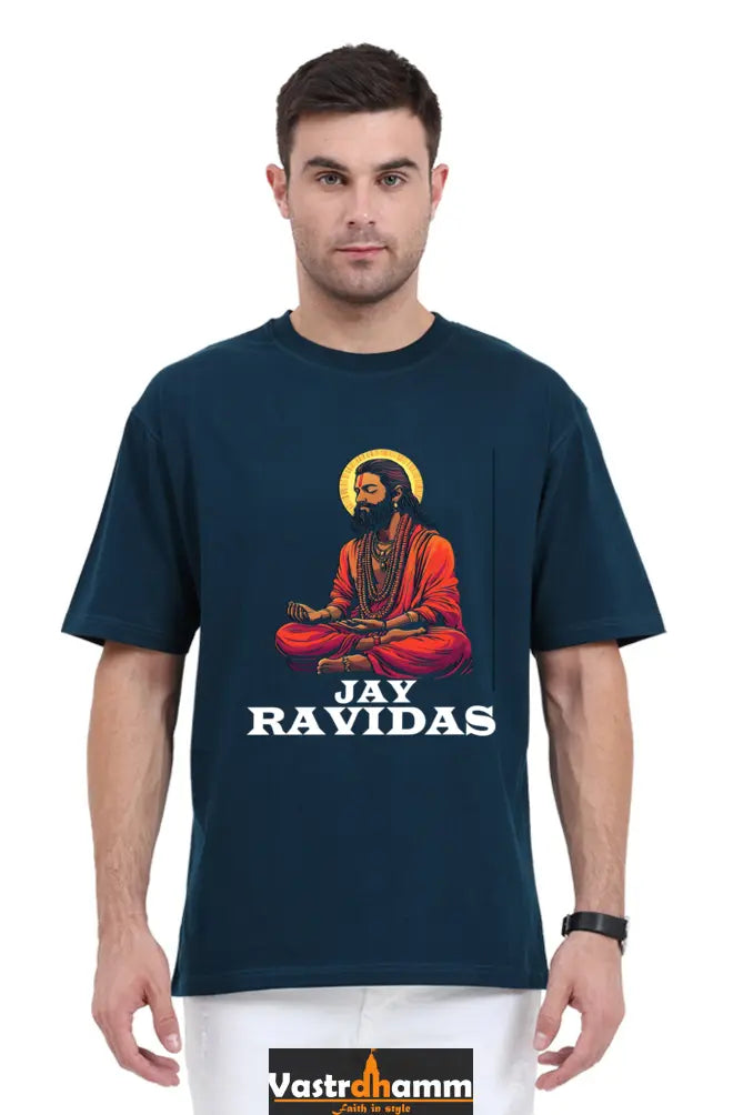 Ravidas Jayanti Blessings Oversized Classic T-Shirts for Men Vastrdhamm