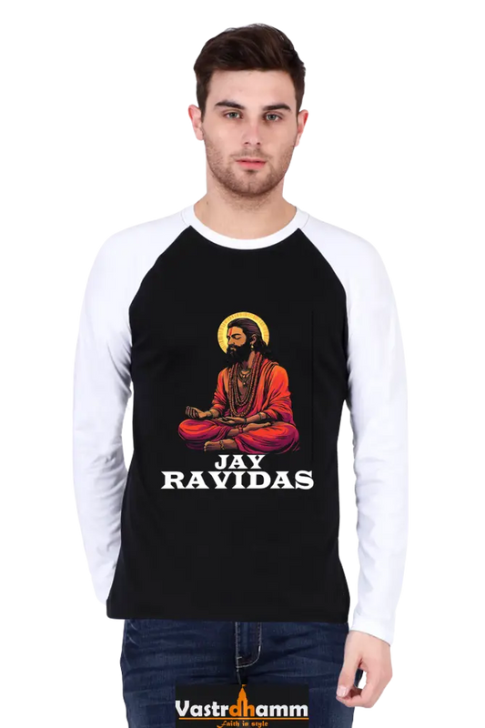 Ravidas Jayanti Blessings Raglan Full Sleeve T-Shirts for Men Vastrdhamm