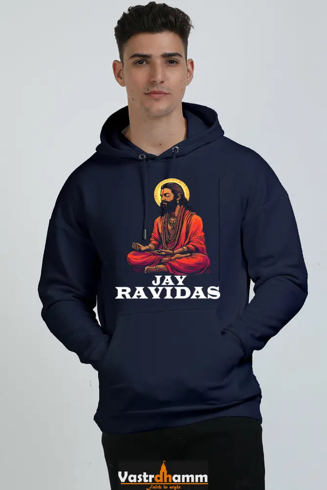 Ravidas Legacy Oversized Hooded Sweatshirt T-Shirts for Men Vastrdhamm