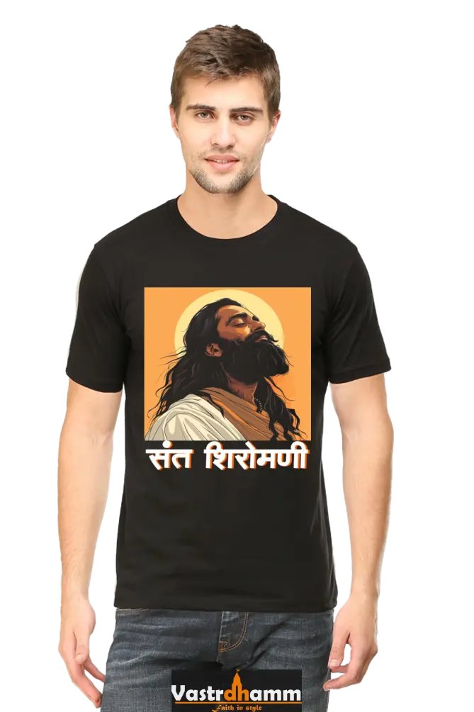 Ravidas Legacy Round Neck Half Sleeve Classic T-Shirts for Men Vastrdhamm