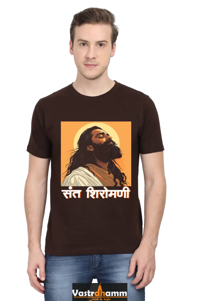 Ravidas Legacy Round Neck Half Sleeve Classic T-Shirts for Men Vastrdhamm