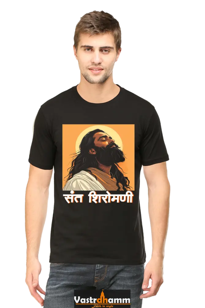 Ravidas Legacy Round Neck Half Sleeve Classic T-Shirts for Men Vastrdhamm