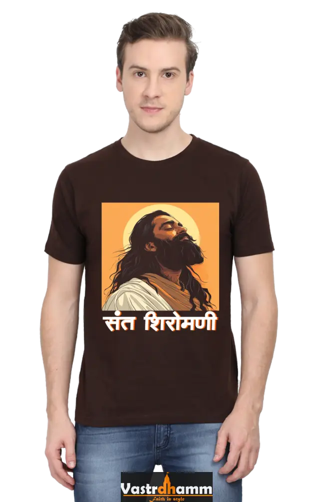 Ravidas Legacy Round Neck Half Sleeve Classic T-Shirts for Men Vastrdhamm