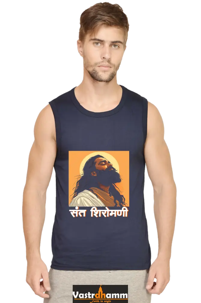 Ravidas Legacy Round Neck Sleeveless T-Shirts for Men Vastrdhamm