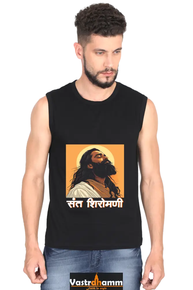 Ravidas Legacy Round Neck Sleeveless T-Shirts for Men Vastrdhamm