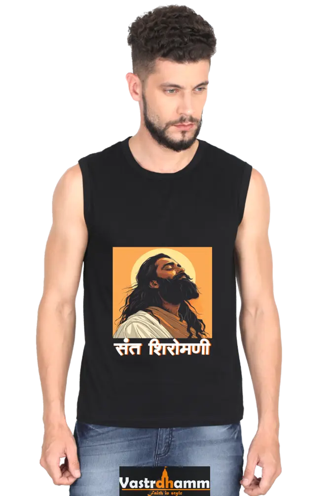 Ravidas Legacy Round Neck Sleeveless T-Shirts for Men Vastrdhamm