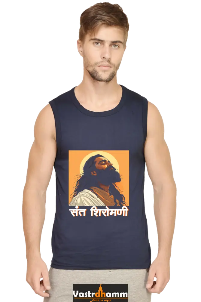 Ravidas Legacy Round Neck Sleeveless T-Shirts for Men Vastrdhamm